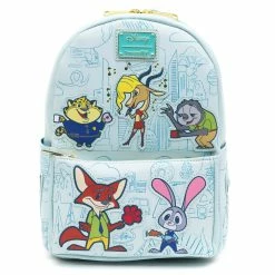 Cheap 🥰 Loungefly Disney Zootopia Mini 🎒 Backpack 🎁