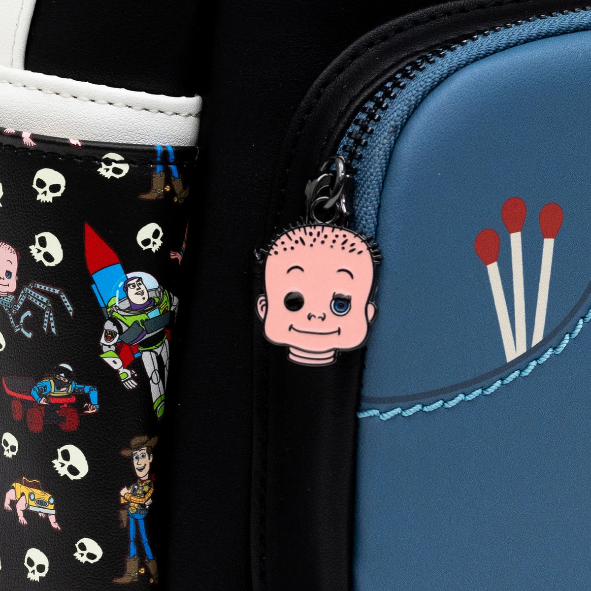 Hot Sale π₯° Loungefly - Disney Pixar Toy Story Villain Sid Cosplay Mini π Backpack βοΈ 2 Hot Sale π₯° Loungefly - Disney Pixar Toy Story Villain Sid Cosplay Mini π Backpack βοΈ - Image 2