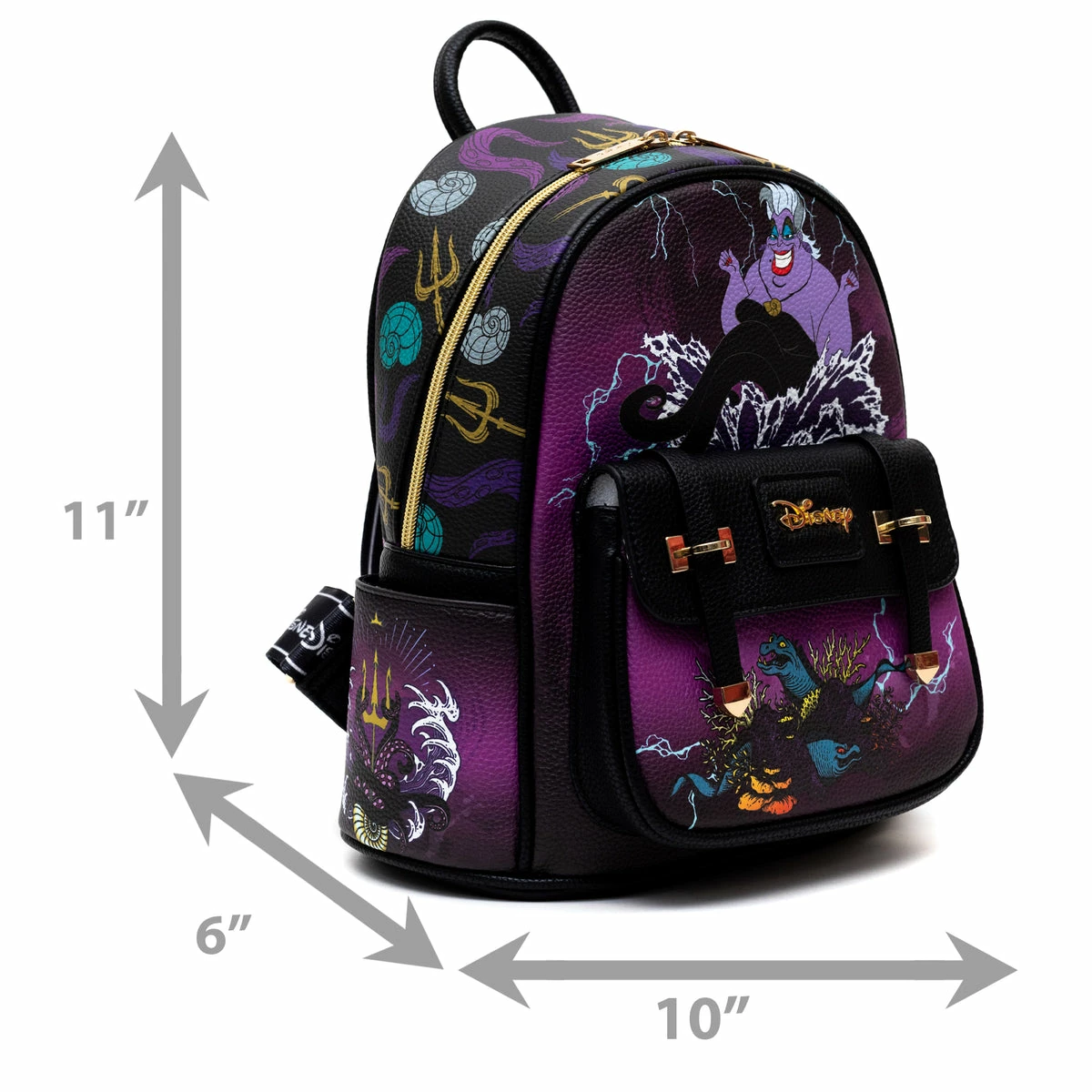 Discount ๐ WondaPOP LUXE - Disney Mini ๐ Backpack Villains Ursula ๐งจ 7 Discount ๐ WondaPOP LUXE - Disney Mini ๐ Backpack Villains Ursula ๐งจ - Image 7