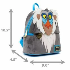 Brand new 🔔 Loungefly Loungefly - Disney The Lion King Rafiki Mini 🎒 Backpack 🔥 -Cheap bags Store Dimensions 94ba1d07 c968 4fb5 bcd8 44d6eb17717b 1200x