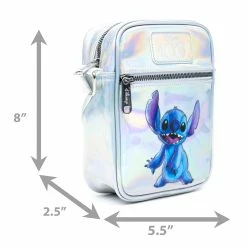 Hot Sale 🔥 Buckle Down Disney 100 - Stitch Holographic Crossbody Bag And ID/Coin Bag - PRESALE 🔔 -Cheap bags Store Dimensions adff7d94 d36f 4d33 92fe d0bac627fcf1 1200x
