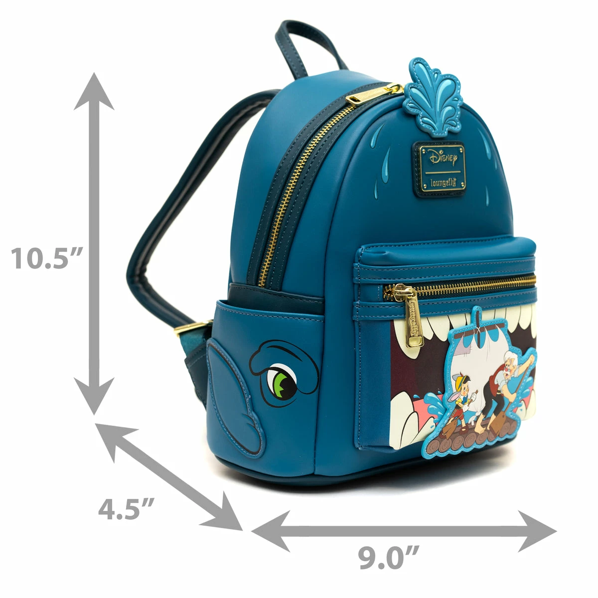 Flash Sale β€οΈ Loungefly - Disney Pinocchio Monstro Mini π Backpack π 7 Flash Sale β€οΈ Loungefly - Disney Pinocchio Monstro Mini π Backpack π - Image 7