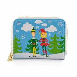 Cheap bags Store 8 Best Pirce โ Loungefly - Buddy The Elf And Friends Ziparound Wallet โญ