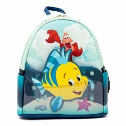 Cheapest ๐ Loungefly - Disney The Little Mermaid Sidekicks Mini ๐ Backpack ๐