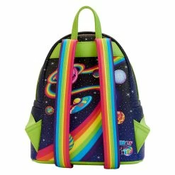 Flash Sale ❤️ Loungefly - Lisa Frank Cosmic Alien Ride Mini 🎒 Backpack *PREORDER* ⭐ -Cheap bags Store LSFBK0004 LFLISAFRANKCOSMICALIENRIDEMINIBACKPACK2487BACK 1200x