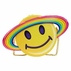 Best Pirce 🔥 Loungefly - Lisa Frank Rainbow Ring Saturn Crossbody Bag *PREORDER* 😍