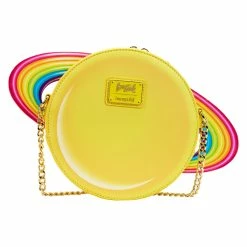 Best Pirce 🔥 Loungefly - Lisa Frank Rainbow Ring Saturn Crossbody Bag *PREORDER* 😍 -Cheap bags Store LSFTB0005 LFLISAFRANKYELLOWRAINBOWRINGSATURNCROSSBODYBAG2510BACK 1200x
