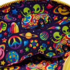 Best Pirce 🔥 Loungefly - Lisa Frank Rainbow Ring Saturn Crossbody Bag *PREORDER* 😍 -Cheap bags Store LSFTB0005 LFLISAFRANKYELLOWRAINBOWRINGSATURNCROSSBODYBAG2511INSIDE 1200x