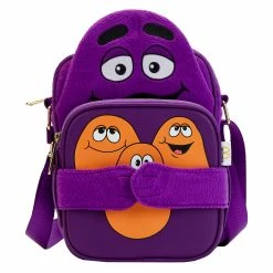 Flash Sale ๐ฅฐ Loungefly - McDonalds Grimace Cosplay Crossbuddy Bag *PREORDER* ๐