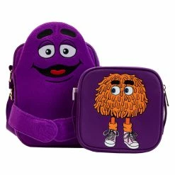 Flash Sale 🥰 Loungefly - McDonalds Grimace Cosplay Crossbuddy Bag *PREORDER* 👏 -Cheap bags Store MCDTB0001 LFMCDONALDSGRIMACCECOSPLAYCROSSBUDDYBAG3210POUCH2 1200x