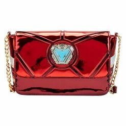 Budget ⌛ Loungefly - Marvel Iron Man 15th Anniversary Cosplay Crossbody Bag *PREORDER* 🌟