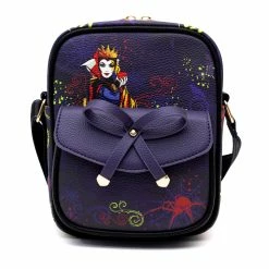 Deals 🌟 WondaPOP LUXE - Disney Crossbody Bag Villains Evil Queen Black Light 🌟