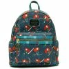 New ⭐ Loungefly - Disney Pixar Brave Merida AOP Mini 🎒 Backpack 👍