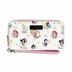 Coupon 😍 Bioworld Disney Princesses All Over Print Tech Wallet 🔥