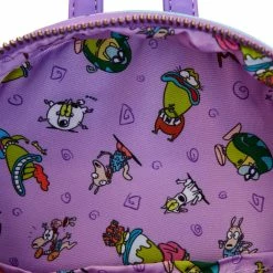 Top 10 😀 Loungefly - Rocko's Modern Life Lenticular TV Mini 🎒 Backpack *PREORDER* ✨ -Cheap bags Store NICBK0046 LFROCKOSMODERNLIFELENTICULARTVMINIBACKPACK3158INSIDE 1200x