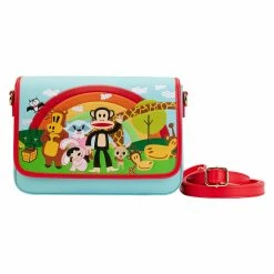 Flash Sale โ Loungefly - Paul Frank Rainbow Group Crossbody Bag *PREORDER* ๐งจ