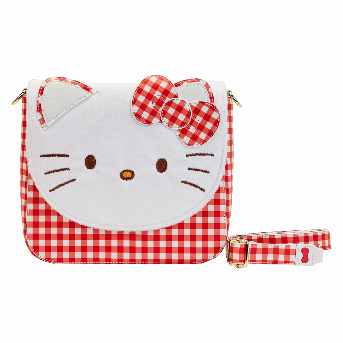 Budget 🎉 Loungefly - Sanrio Hello Kitty Gingham Cosplay Crossbody Bag *PREORDER* 🔥 1 Budget 🎉 Loungefly - Sanrio Hello Kitty Gingham Cosplay Crossbody Bag *PREORDER* 🔥