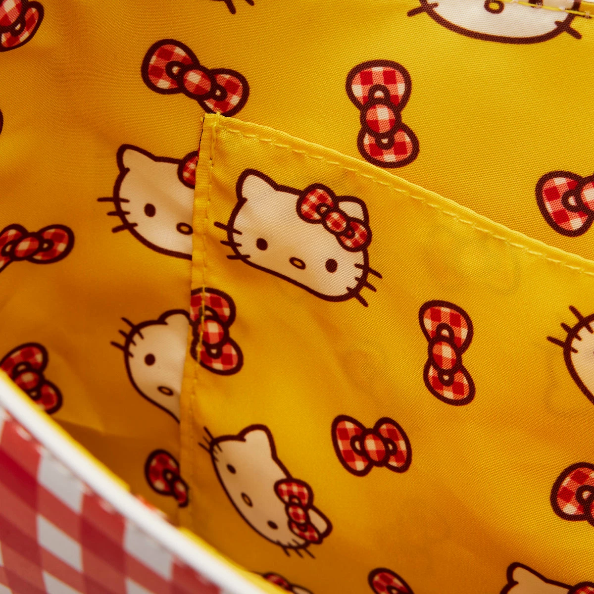 Budget 🎉 Loungefly - Sanrio Hello Kitty Gingham Cosplay Crossbody Bag *PREORDER* 🔥 5 Budget 🎉 Loungefly - Sanrio Hello Kitty Gingham Cosplay Crossbody Bag *PREORDER* 🔥 - Image 5