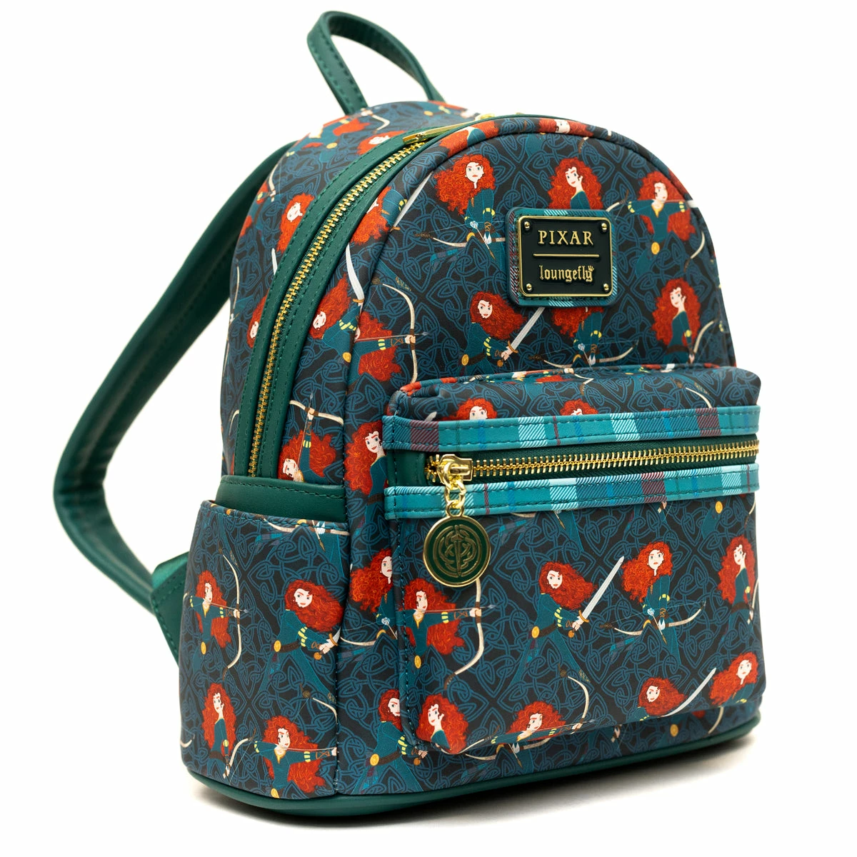 New ⭐ Loungefly - Disney Pixar Brave Merida AOP Mini 🎒 Backpack 👍 2 New ⭐ Loungefly - Disney Pixar Brave Merida AOP Mini 🎒 Backpack 👍 - Image 2