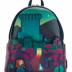 Hot Sale 😍 Loungefly - Disney Pixar Castle Series Brave Mini 🎒 Backpack 🌟