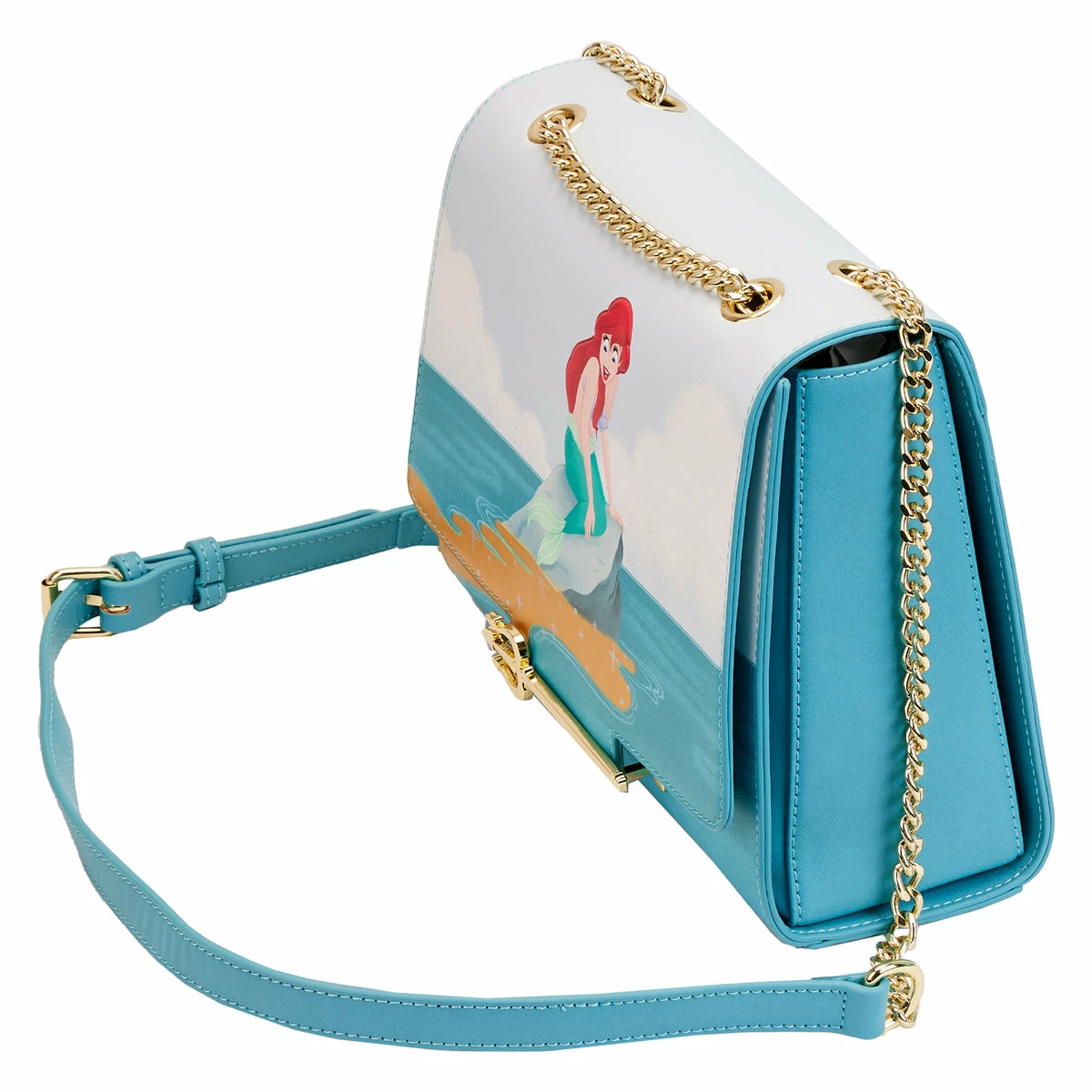 Top 10 β€οΈ Loungefly - Disney The Little Mermaid Tritons Gift Crossbody Bag *PREORDER* π 3 Top 10 β€οΈ Loungefly - Disney The Little Mermaid Tritons Gift Crossbody Bag *PREORDER* π - Image 3