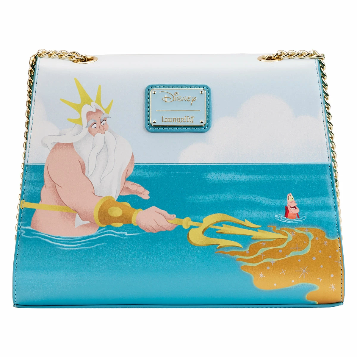 Top 10 β€οΈ Loungefly - Disney The Little Mermaid Tritons Gift Crossbody Bag *PREORDER* π 2 Top 10 β€οΈ Loungefly - Disney The Little Mermaid Tritons Gift Crossbody Bag *PREORDER* π - Image 2