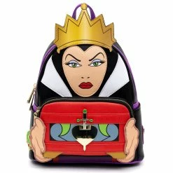 Cheap 👏 Loungefly - Disney Snow White And The Seven Dwarfs Evil Queen Cosplay Mini 🎒 Backpack ❤️