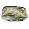 Outlet 🛒 Buckle-Down Fanny Pack - Winnie The Pooh Peeking Stripes White Black ✨