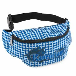 Cheap 🎉 Buckle-Down Fanny Pack - Harry Potter Ravenclaw Eagle With Shield Argyle Gray Blue ✨