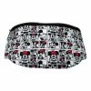 Wholesale 🌟 Buckle-Down Fanny Pack - Mickey And Minnie Expression Blocks White Black Red 🛒